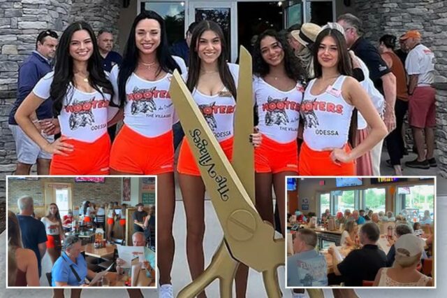 Os idosos se reúnem no surpreendente restaurante New Hooters na Flórida Raytise: "Eu voltei"

