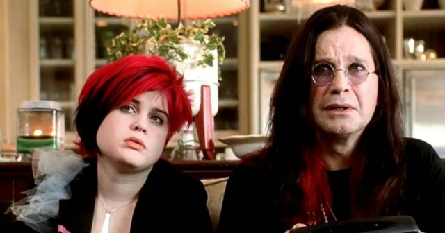 Da esquerda: Ozzy Osbourne, Robert Marmato, Sharon Osbourne, Kelly Osbourne e Jack Osbourne