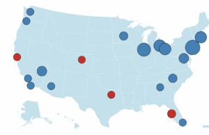 Os programas de mapa onde os preços das casas estão em crescimento e caem mais rápido Os programas de mapa onde os preços das casas estão em crescimento e caem mais rápido
