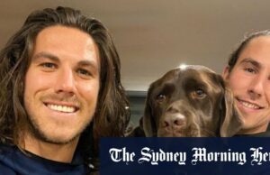 Os promotores cobram que a Irmandade Australiana foi morta, assalto deu errado “enquanto a superfície no México Jake e o Callum Robson com o cachorro.