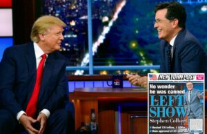 Os quadrinhos atingiram os críticos liberais, eles afirmam que o cancelamento do “show tardio” levará a ainda mais piadas de Trump Os quadrinhos atingiram os críticos liberais, eles afirmam que o cancelamento do "show tardio" levará a ainda mais piadas de Trump