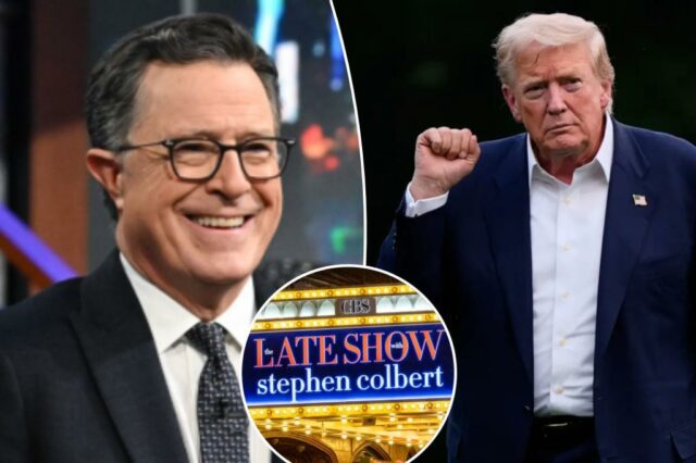 Os quadrinhos de Chicago negam que Stephen Colbert Anullation levará a um número menor de piadas de Trump


