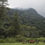 Os segundos de dois alpinistas adolescentes caíram no abismo do Monte Puntang, um experimentou um osso quebrado