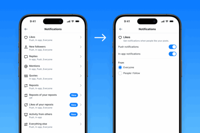 Os usuários de bluesky podem ajustar seus relatórios, incluindo avisos de atividades de suas contas favoritas


