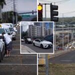 Os vídeos de avaliação do Havaí mostram às pessoas que administram tsunami