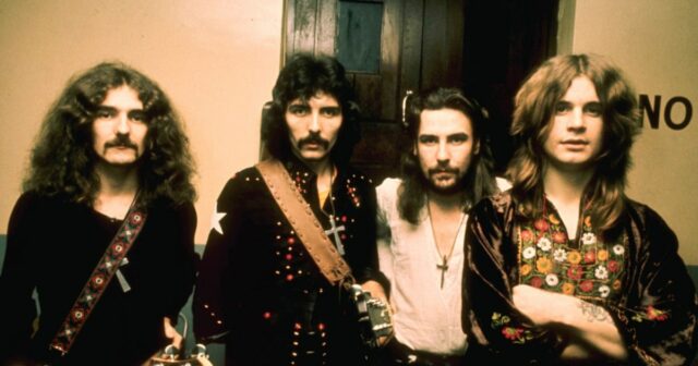 Geezer Butler, Tony Iommi, Bill Ward e Ozzy Osbourne em 1970 