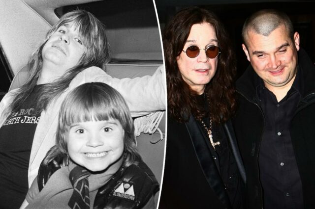 Ozzy Osbourne raramente via as crianças Jessica e Louis reagirem à morte do papai

