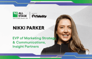 PR é sua escala: Aprenda com Nikki Parker da Insight Partners no TechCrunch All Stage TechCrunch todo o palco Nikki Parker