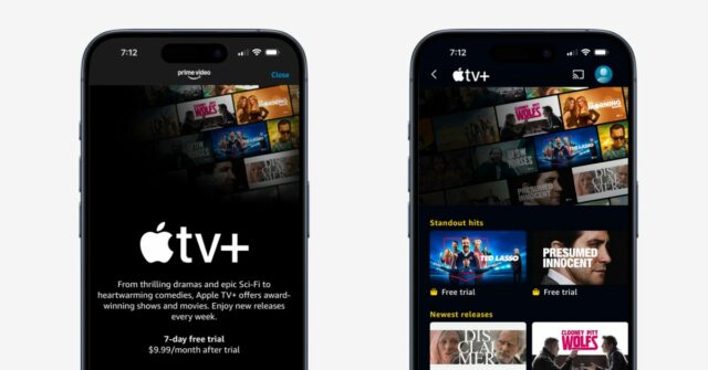 Amazon Prime Videos na Apple TV