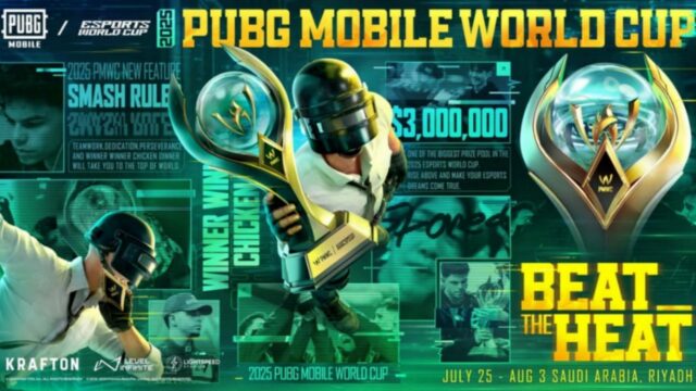 PUBG Mobile World Cup (PMWC) 2025 Grandes finais: datas e programa de publicação anunciado

