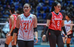 PVL: Petro Gazz foi atingido em seu braço no caminho de volta com uma explosão de Pmeda Pieda Fende Gazz PVL