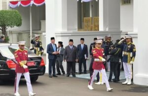 Pabowo recebeu o primeiro -ministro Anwar Ibrahim no Palácio do Estado Pabowo recebeu o primeiro -ministro Anwar Ibrahim no Palácio do Estado