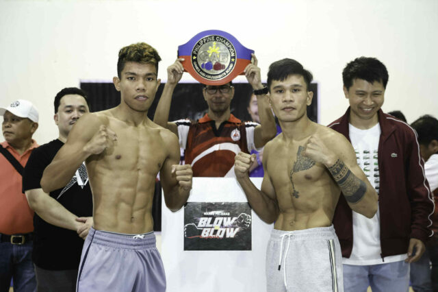 Impacto com um boxe de golpe
