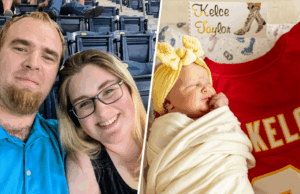 Pais de recém -nascidos que levam o nome de Travis Kelce, Taylor Swift Compartilhe como o nome ocorreu Robert Dillon e Haley Richardson