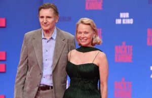 Pamela Anderson diz que ‘amor está no ar’ no meio de Liam Neeson rumores de citações Evento legado de armas nuas para saber