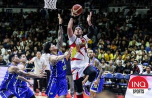 Para preencher os pontos de esquadrão da Copa Asiática, o cone está usando a exposição Gilas-Black Bears June Mar Fajardo, de junho de San Miguel Beemenmen, as finais da Copa Filipin são contra o TNT TNT TNT TLOPANG 5G no jogo 3.