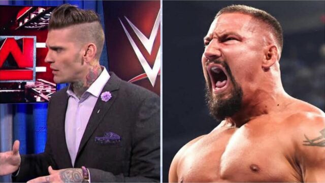 "Pare! Levante -se!" - Corey Graves, Bron Breakker está preocupado com o antigo campeão intercontinental depois de destruí -lo

