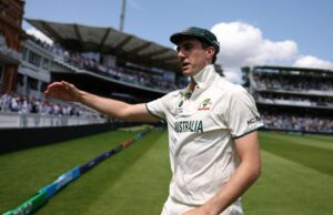 Pat Cummins, WI vs Aus 2025 2. Teste (relógio). Josh Hazlewood. (Empréstimos de imagem: Getty)