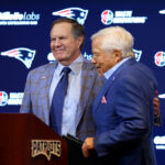Patriots's Kraft faz a cama da campainha belicato