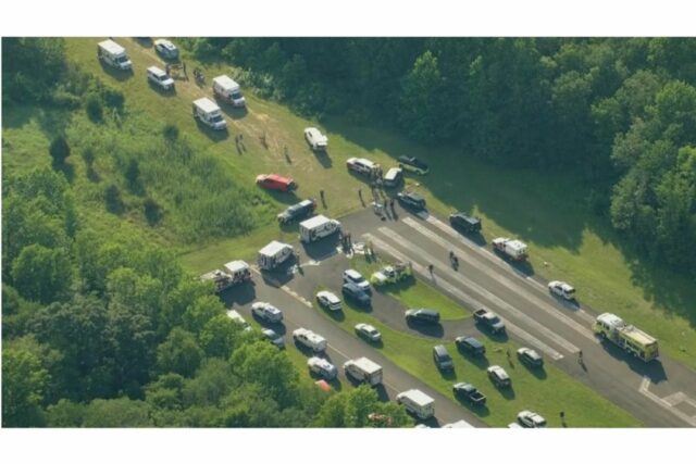 Pequeno sulco de Nova Jersey do incidente da vítima da vítima

