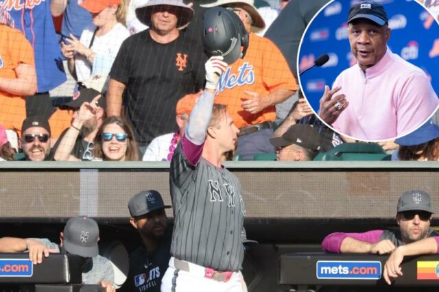 Pete Alonso fecha no disco Darryl Strawberry's Home Run após a última barragem

