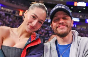 Pete Davidson aguarda seu primeiro filho com sua namorada Hewitt Elsie Hewitt e Pet Davidson Getty 1