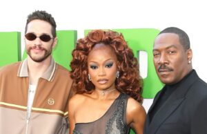 Pete Davidson revela as melhores dicas de reprodução de Co -Star Eddie Murphy, Keke Palmer Pete Davidson, Keke Palmer e Eddie Murphy.