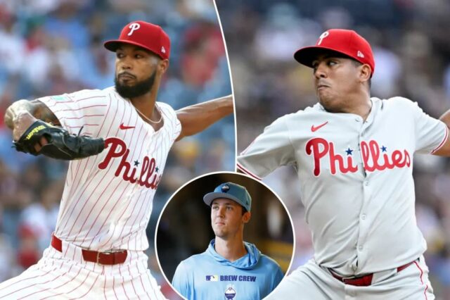 Phillies atingiu o estreante Brewers Jacob Misiorwski, cria o time All-Star: "É uma piada"

