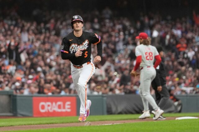 Phillies de SF Giants no Park Homer de Bailey

