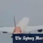 Pilotos da Air India reencamando a decolagem de fuga para malhar e deram errado