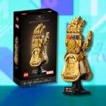 Pontuação de US $ 17 da luva infinita LEGO Marvel Infinity na Amazon