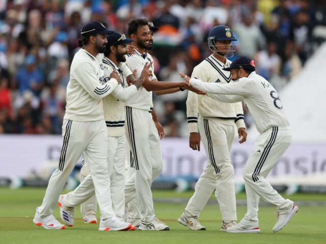 Prasidh Krishna, Inglaterra Eng vs Ind 2025 2. Teste (relógio).

