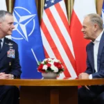 Presa se encontrou com o novo comandante da OTAN. Grynkewich alerta de conflito com a China e a Rússia