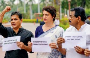 Priyanka Gandhi leva ao parlamento diante da vantagem católica Priyanka Gandhi leva ao parlamento diante da vantagem católica