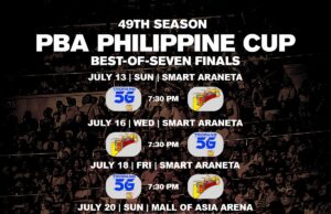 Programa: 2025 PBA Filipin Cup Finals – San Miguel vs TNT San Miguel vs TNT - 2025 PBA Filipin Cup Finals Program