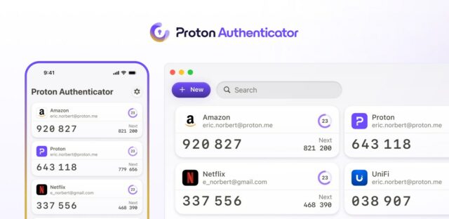 Proton libera um novo aplicativo para autenticação com dois fatores


