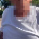 A Hertfordshire Constabulary lançou uma investigação depois que um vídeo se tornou viral on -line por um aposentado que lança abuso em uma creche em uma linha furiosa sobre o estacionamento