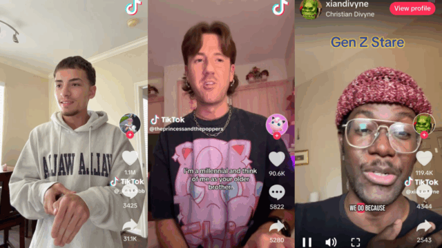 Qual é o olhar da geração Z? Tiktok Zoomers e Millennials brigam sobre expressões faciais

