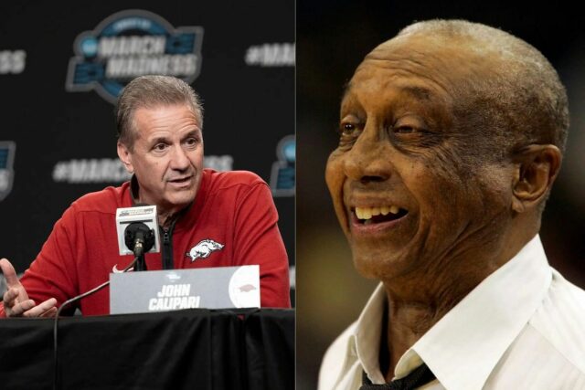 Basquete da NCAA: Arkansas HC John Calipari - Fonte: Imagn
