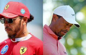 Quando Lewis Hamilton aceitou a Tiger Woods, o efeito de quebrar ‘barreiras de cores’ em F1 Lewis Hamilton depois de 2007 Grande Prêmio da Austrália e seu pai Anthony Hamilton. Fonte: Getty