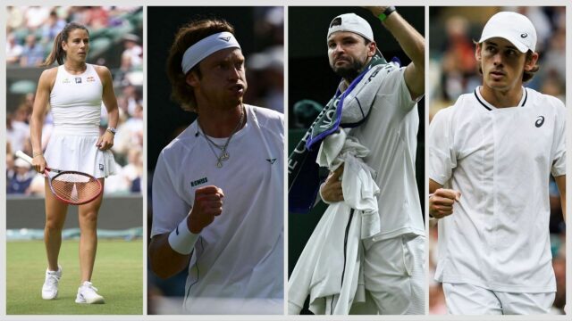 Marin Cilic em Wimbledon 2025. (Foto: Getty)