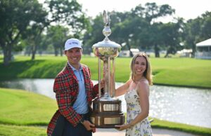 Quem é o noivo de Griffin? Conheça o Dana Myeroff PGA: Charles Schwab Challenge - Final Tour - Fonte: Imagn