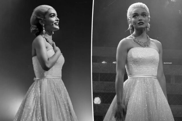 Rachel Zegler retorna a "Evita"-um dia depois de sofrer saúde em meio desempenho


