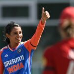 Ranking da ICC Player: Smriti Mandhana se move para o terceiro lugar no T20is, Charani estreia no ranking do jogador