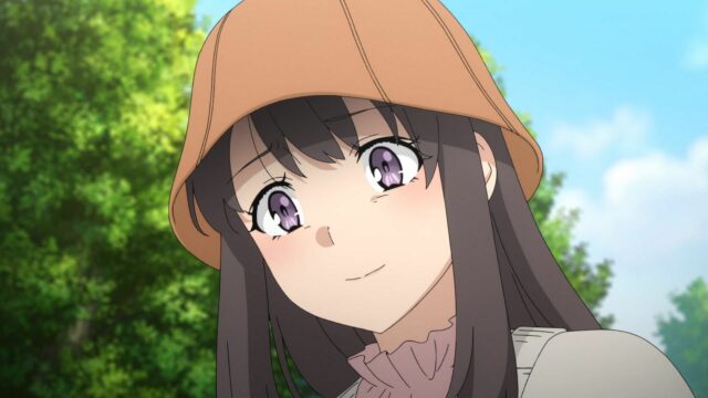 Como visto em Rascal, Uzuki não imagina Hirokawa Papai Noel (foto através de Cloverworks)