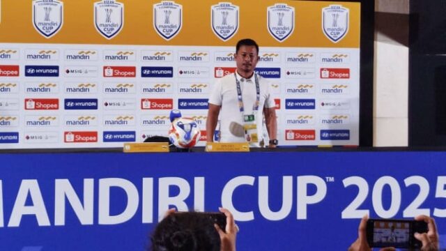 Reconhecimento de Coach Brunei após ser morto após a seleção nacional da Indonésia Sub-23

