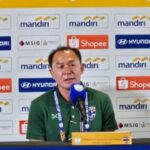 Reconhecimento honesto do treinador da Tailândia depois de ser derrotado pela seleção Indonésia Sub-23