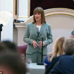 Kansler Rachel Reeves mantém sua mansão em Londres na terça -feira