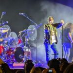 My Chemical Romance aparece em 19 de julho de 2025 no Oracle Park, em São Francisco (Jim Harrington, Bay Area News Group)