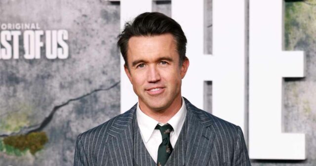 Rob McElhenney e Kaitlin Olson Relationship Line